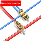 5/10PCS T-type High power branch terminal wire terminal Quick Junction Box Terminal Block Electric Cable CONNECTORS  copper