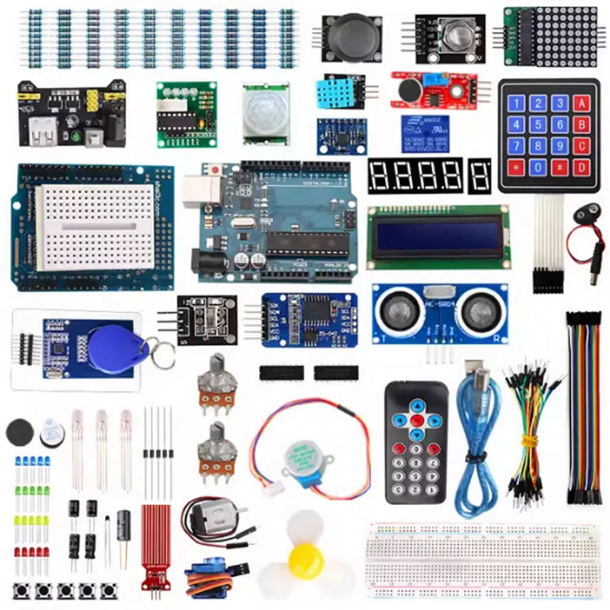 ArduinoR3 Project Most Complete Starter Kit with Tutorial Compatible with  IDE DIY Electronic  Motherboard Robot  Kit breadboard