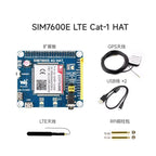 Raspberry Pi 4G HAT A7670E SIM7600G-H SIM7600CE SIM7600E SIM7600E-H LTE Expansion Board for LBS Positioning