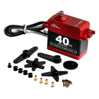 40KG Digital TK-40MG Servo Coreless Motor High Torque 180°/270°/360° Full Metal Servos DIY Parts For 1:8 1:10 1:12 RC Car Model