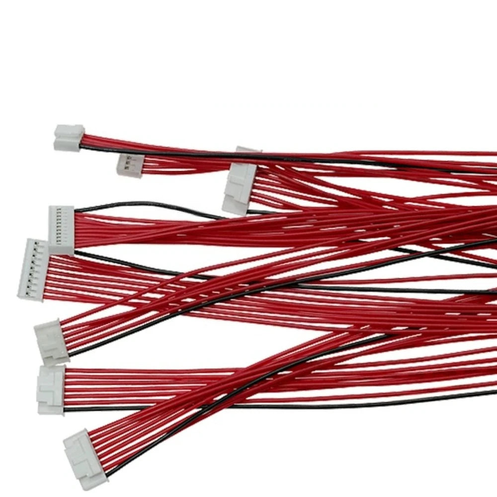 2P-18P BMS Balance Cable HY2.0mm Lithium Battery Protection Board Connection Wire PIN 1S~17S with Lock Buckle Cable 22AWG 50cm
