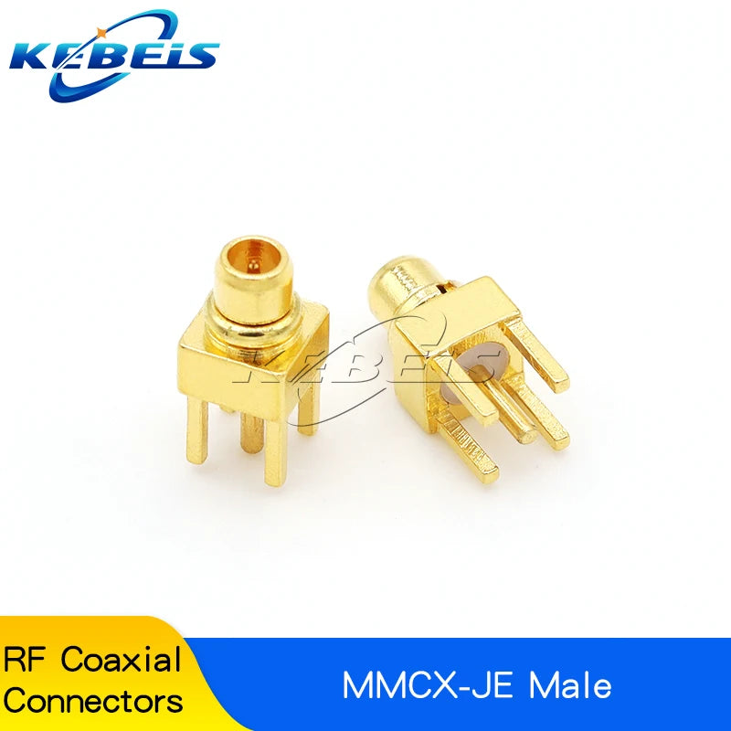 5PCS MCX-KE MCX-JE MCX-KWE MMCX-KE MMCX-JE MMCX-KWE MCX MMCX Male Female Socket PCB Board Socket Right Angle 90 Degree Connector