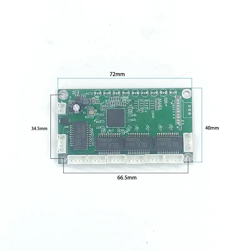 10/100mbps ethernet switch circuit board for module 10/100mbps 5port switch PCBA board OEM Motherboard ethernet switch 5 RJ45