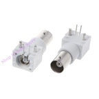 594A 10x PC Board PCB Mount BNC Female With Bulkhead Connector