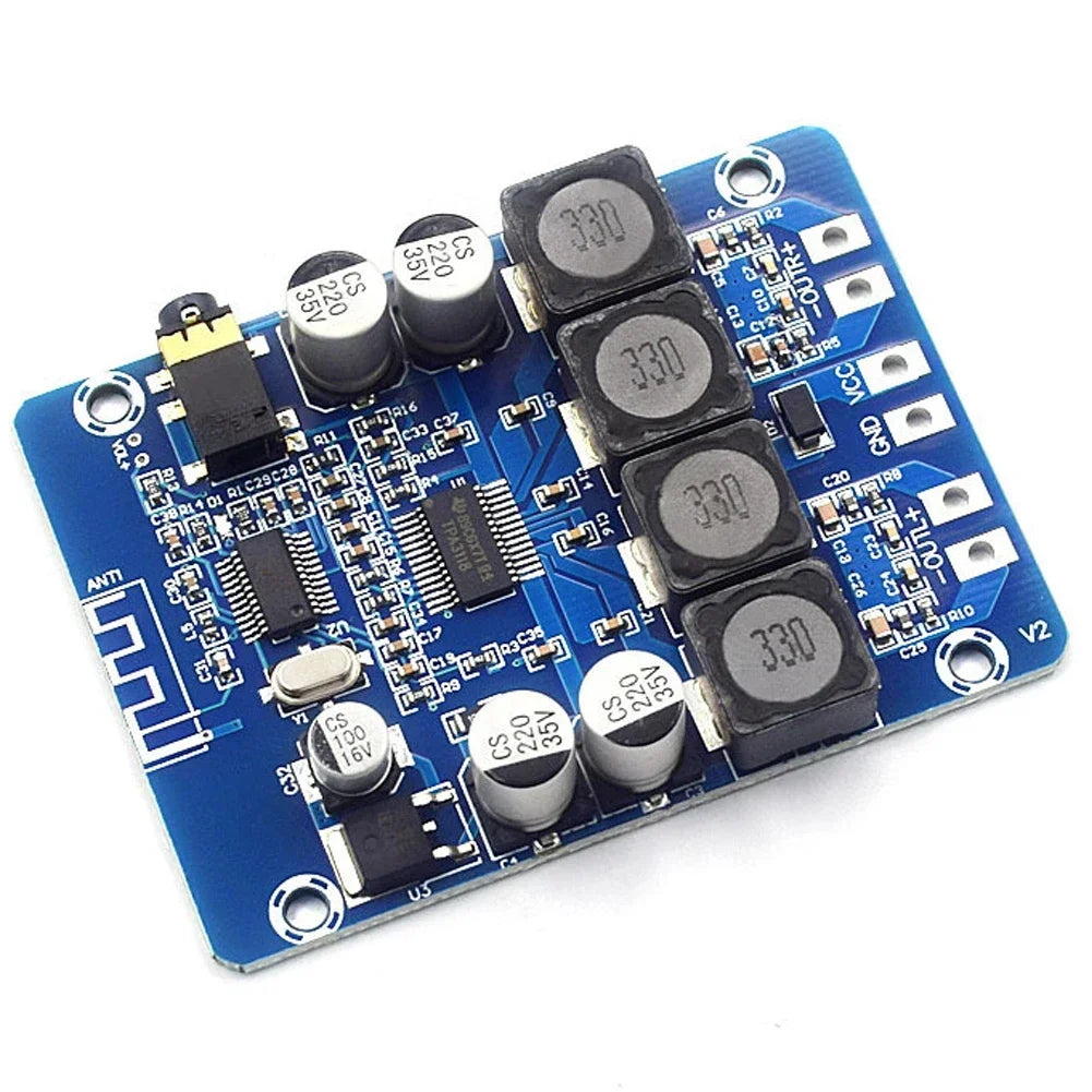 TPA3118 2X30W Stereo Audio Bluetooth Digital Power Amplifier Board Amplificador XH-M314 Original Chip DC 8V-26V