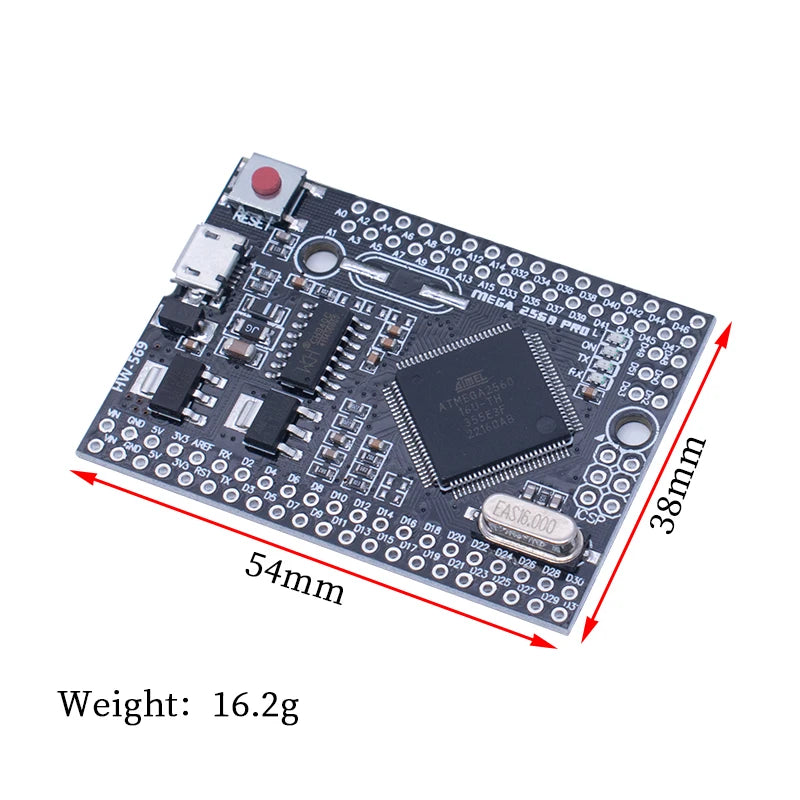 Mega 2560 PRO MINI  Micro 5V (Embed) CH340G ATmega2560-16AU with male pinheaders Compatible for arduino Mega