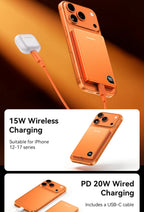 Rocoren 10000mAh Magnetic PowerBank Fast Charging 5000mAh Power Bank Portable Wireless Charger Battery For iPhone 18 17 Pro Max