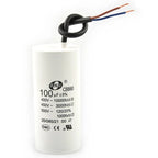 CBB60 Motor Start Capacitor for Washing Machine, Spin Dryer, Water Pump 4/5/6/8/10/12/20/100UF