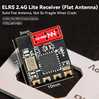 BETAFPV ELRS Lite 2.4GHz V1.2 Receiver ESP8285 SX1280 Flat Antenna 5V Input For Meteor65 Meteor75 Tiny Whoop FPV Racing Drone