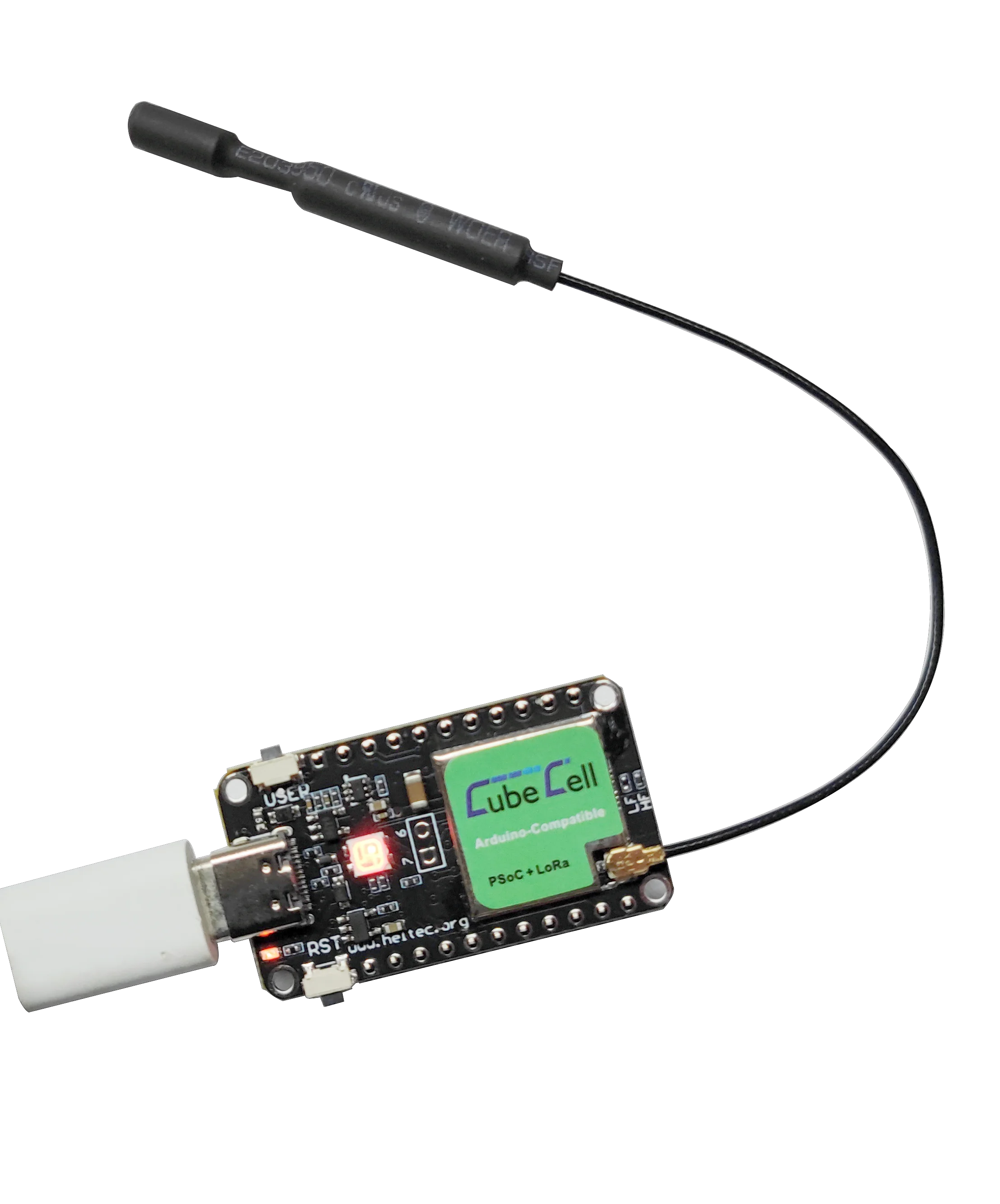2PC New lOT Lora Node HTCC-AB01 forArduino loT Lora Node v2 Version433MHZ/868-915MHZ ASR6501 Cubecell Development Board