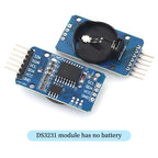 1/5/10PCS DS3231 AT24C32 IIC Module Precision Clock Module DS3231SN Memory Module Real Time Module 3.3V 5V For Raspberry Pi