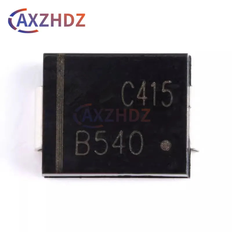 10PCS SMC DO-214AB MBRS540T3G B540 SMD 5A 40V Schottky Power Rectifier Diode MBRS540 B540C-13-F B540C