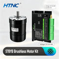 100W BLDC Motor with RS485 Driver Hall Sensor Support 3000 5000 10000 RPM Speed Adjustable DC Brushless Motor Kit DC 12-48V