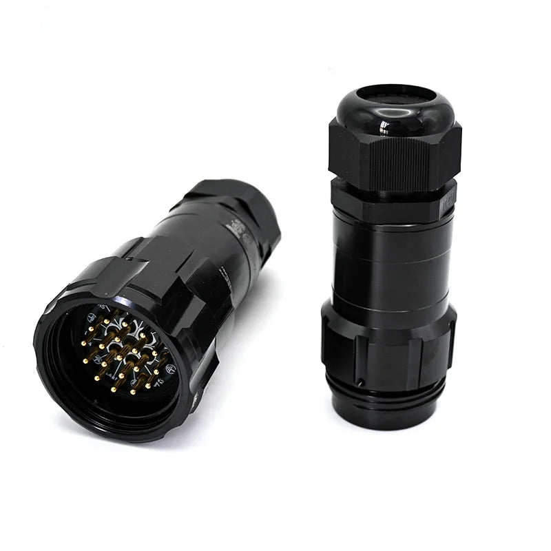 Socapex 19 Pin Connector Lighting Audio Power Distro Plug Male Female Multi Pin Soca Circuit Cable Plug for Stage Lighting