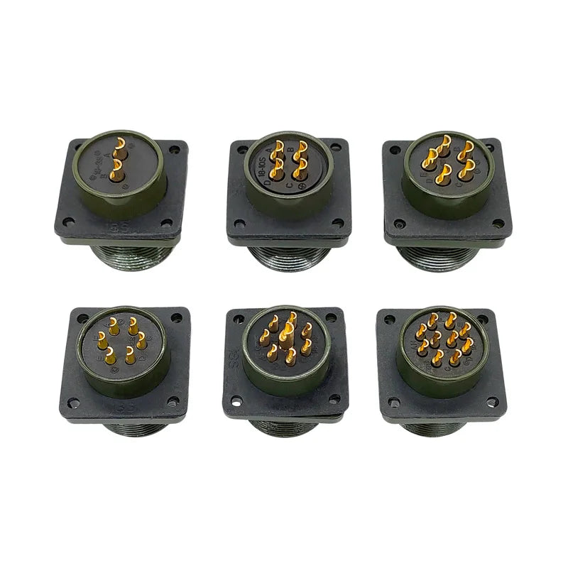 18S-3 18S-10 18S-11 Circular Connector 5015 MIL STD Plug Socket Military Specification Connector MIL-C MS3102A MS3106A MS3108A
