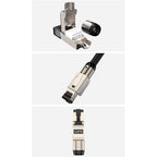 RJ45 Cat8 Cat7 Cat6A Connectors RJ45 Metal Tool Free Easy Termination Plug 2000MHz 40G LAN Cable 22AWG - 24AWG