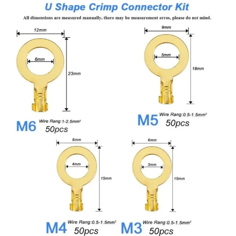 120/315/1000pcs Male and female cable box, insulated cable, male connector, 2.8/6.3mm electric crimping terminal shovel kit