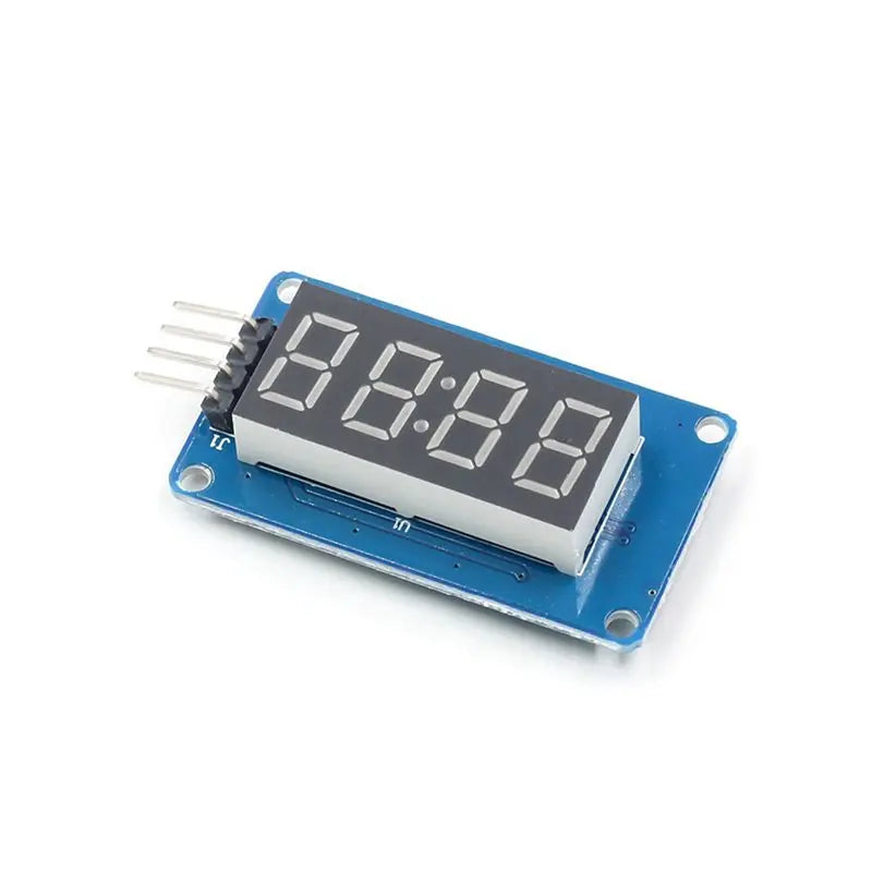 Efficient 4X TM1637 4-Bits LED Display Module For Arduino, 0.36 Inch 7-Segment Red Anode Clock Tube & 4 Serial Driver Board