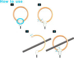 2026 NEW MEATROL MEATROL Contact Rogowski Coil Flexible Current Transformers Rogowski Coil