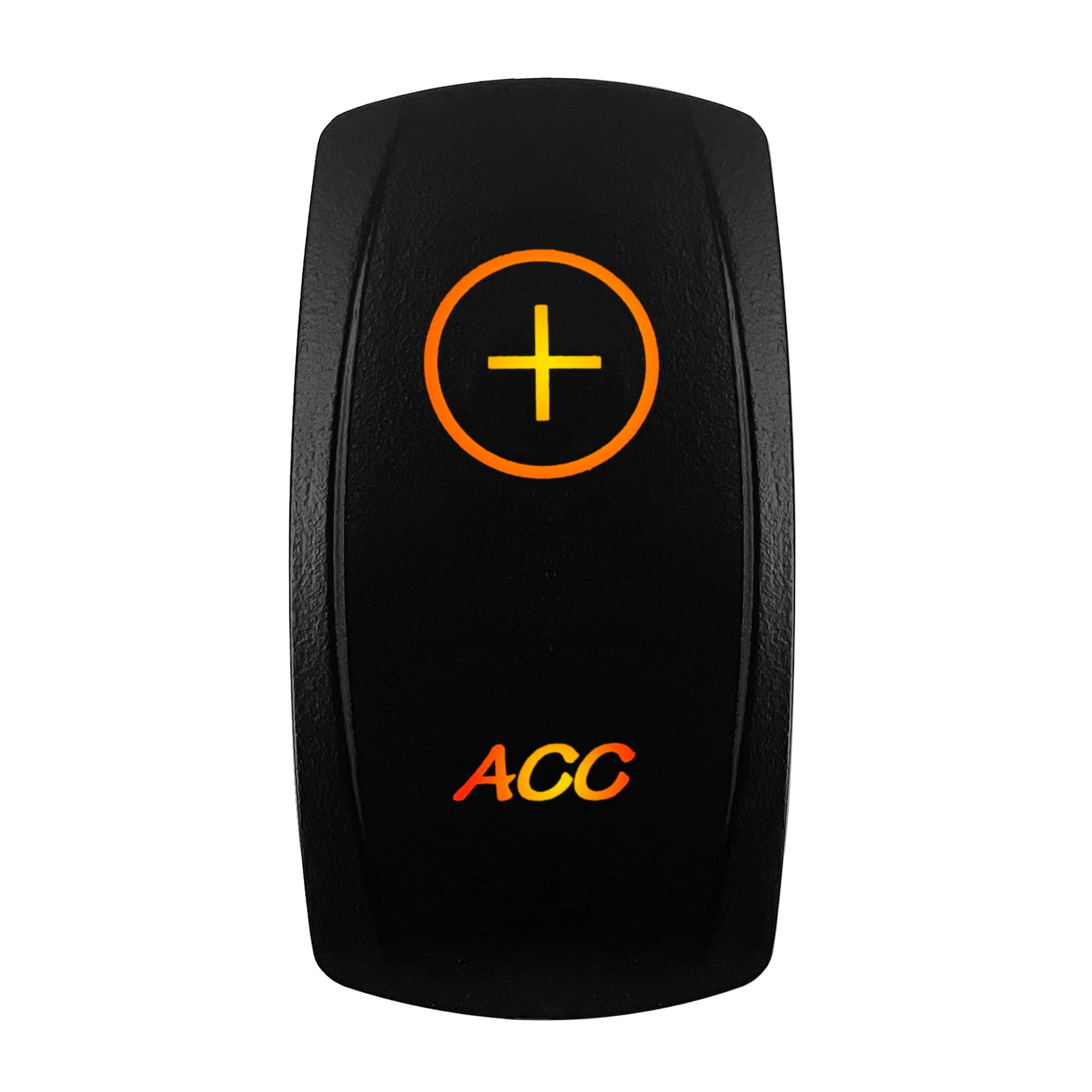 12V-24V Orange Led Rocker Switch Waterproof 20A Amber Light SPST DPDT Toggle Key for Car Boat ATV Camper Motorhome Auto Machine