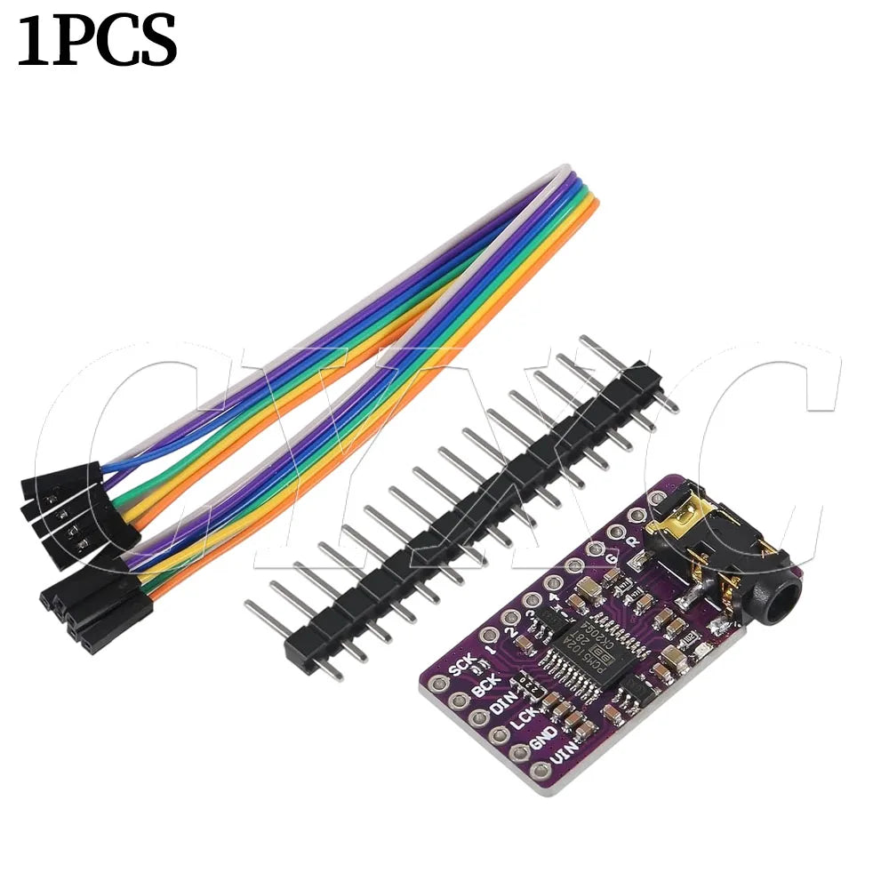Interface I2S PCM5102A DAC Decoder GY-PCM5102 I2S Player Module For Raspberry Pi pHAT Format Board Digital PCM5102 Audio Board
