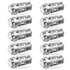 2/6/10 Ultra Bright T10 W5W 3030 168 LED Signal Lamp Bulbs White for 12V Car License Plate Light Turn Signal Brake Reading Light