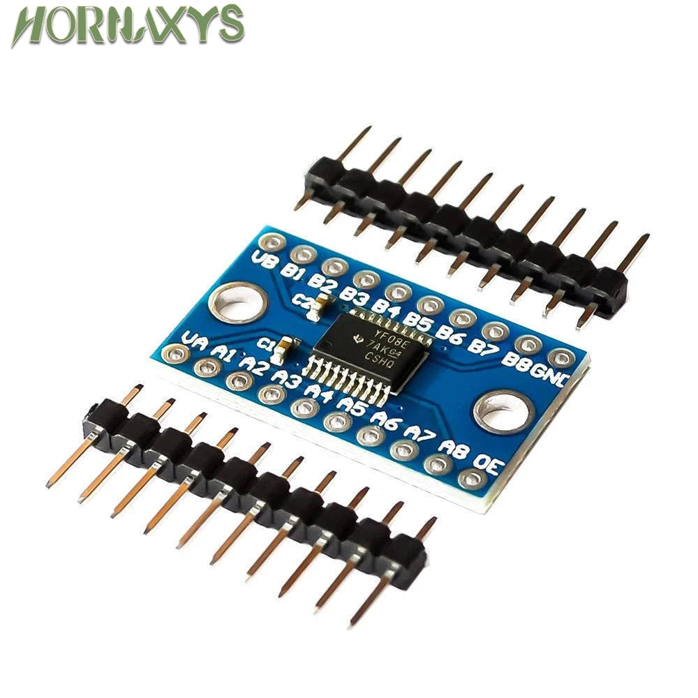 10/1pcs 3.3V 5V TXS0108E 8 Channel Logic Level Bi-directional Converter Module TXB0108 Mutual Convert Module TXS0108