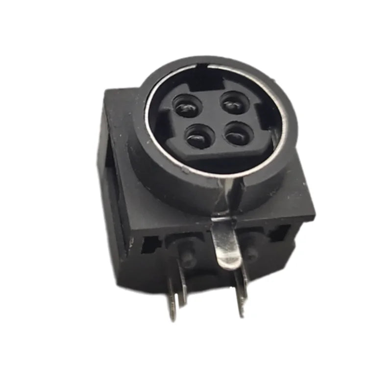 5/10Pcs DIN 3P/4P Horizontal Socket S Terminal MPC Power PS2 Full Plastic Connector 3/4 Core Adapter for Electronics