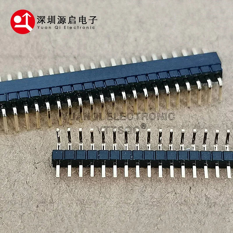 1.0mm Pin Header Connector Single Double Row 1*50P 2*50P SMD SMT Male Female Header Straight Pin Right Angle R/A Socket 1X50pin