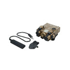 SOTAC‑GEAR DBAL‑A2, Green / Red Visible Laser + IR Aiming Pointer + White LED Flashlight | NO IR Flood Illuminator