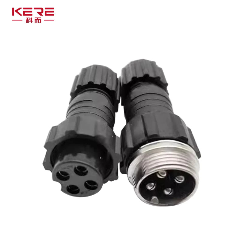 5/20/100Sets Aviation Connector GX16 M16 Waterproof Docking Back Nut Male&Female Plug&Socket 2/3/4/5/6/7/8/9/10pin Sensor Joint