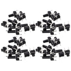100pcs Micro Tactile Push Kit 12X12X9.5Mm Long-Lasting Momentary For Diy Electronics Project Tactile Micro Switch Button Push