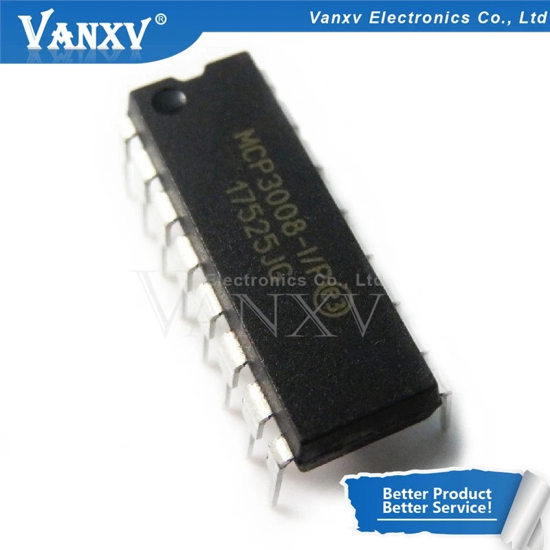 1-20PCS PS224 224 PS223 223 MCP3008-I/P MCP3008 MCP3208-CI/P MCP3208 CD4046BE CD4046 ML4824IP1 ML4824 DIP-16