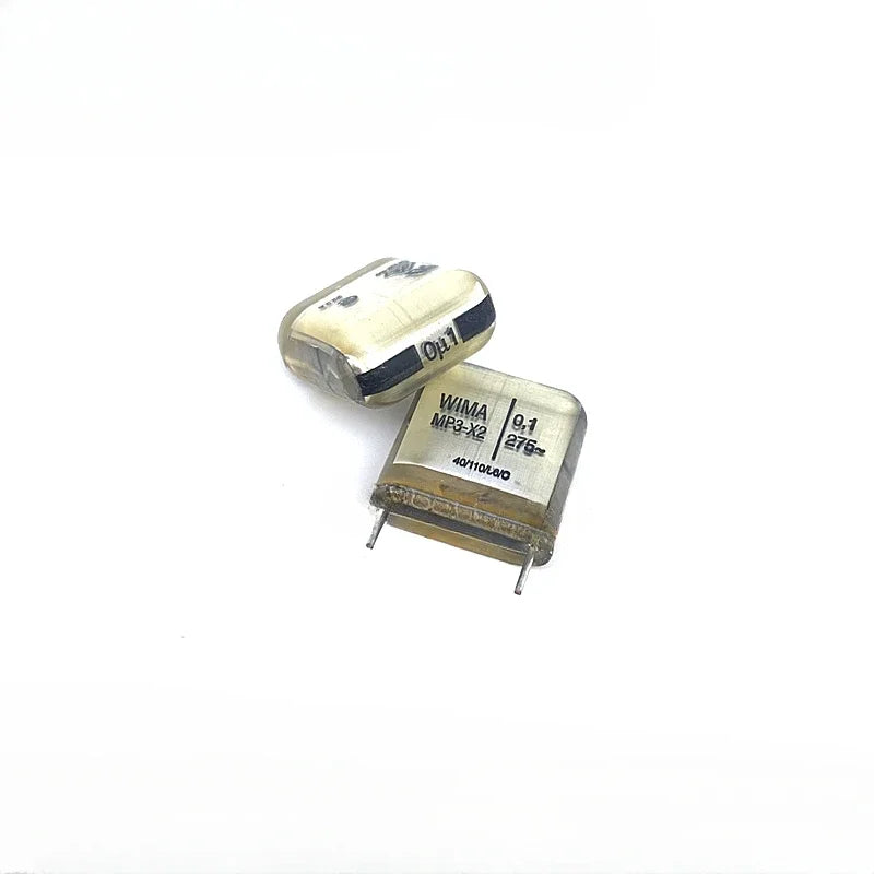 2PCS/5PCS/20PCS/Lot WIMA MP3-X2 0.1UF 275VAC 275VAC0.1UF Foil Film Capacitor 275V 100nF 275VAC104 104 Pitch=15MM