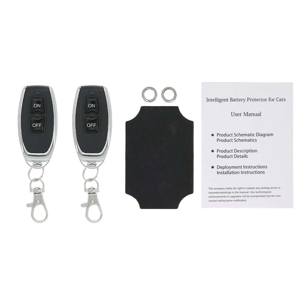 Remote Battery Disconnect Switch,Automatic Power Shut Off Remote Control,12V 240A Battery Disconnect Power Switch For Car Truck