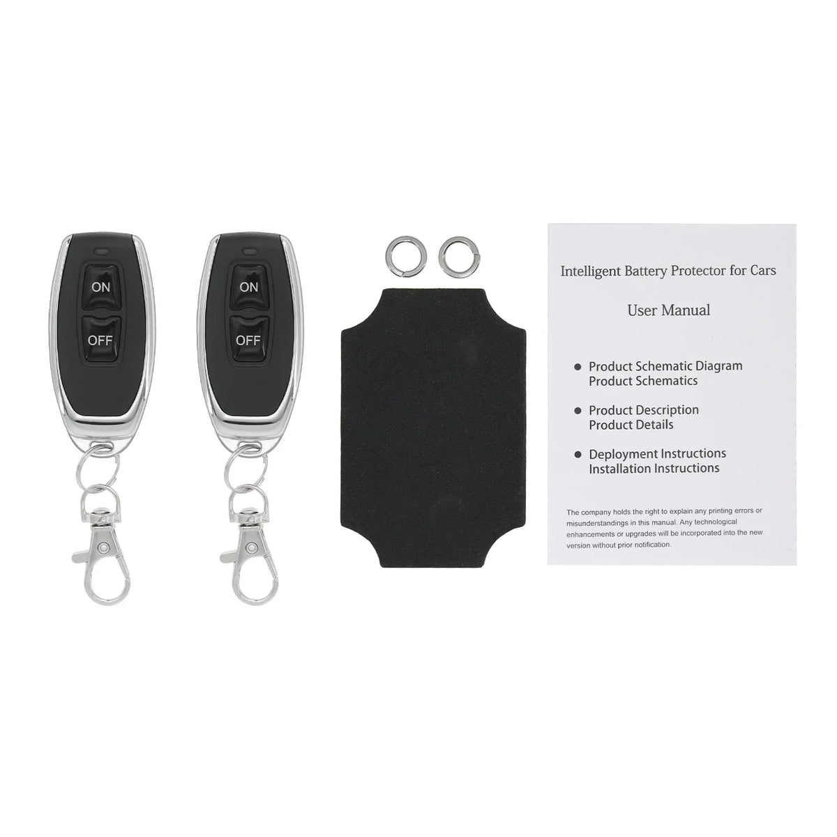 Remote Battery Disconnect Switch,Automatic Power Shut Off Remote Control,12V 240A Battery Disconnect Power Switch For Car Truck