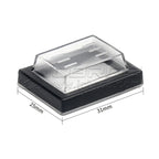 10pcs KCD4 25x31mm Waterproof Cap Protective Cover Case for KCD2 Waterproof Rocker Switch Boat Toggle Push Button Switch 34*29MM