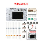 DSO183 Microcontroller Kit DIY Mini LCD Digital Oscilloscope Kit Electronic Welding Training Production Parts 0-500KHz Type C