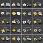 10Pcs/Lot Touch Tact Waterproof Switch Kit 4x4/5x5/4.5x4.5 SMT Micro Tactile Push Button Touch Switch 4 Pin LCD Monitor Repair ﻿