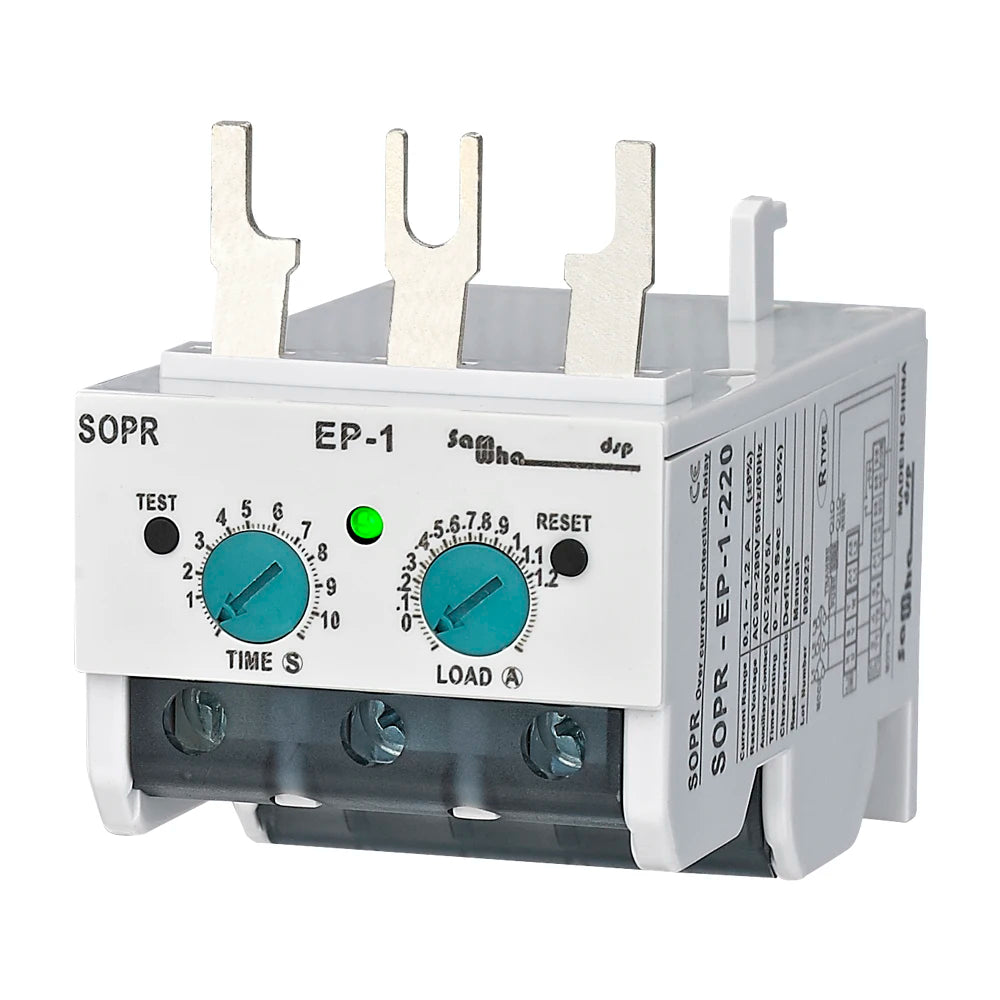 Samwha-Dsp SOPR-EP Electronic Overload Relay Motor Protector Thermal Overload Relay