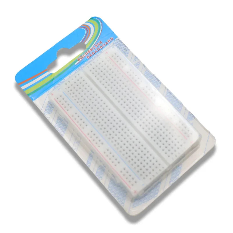 MB102 Breadboard Kit 400/830 Points Solderless PCB Bread Board Jumper Wires Cable Board Dupont Wire for Arduino Kit DIY