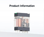 ENMG RXG Slim Power Relay 12A 24VDC/220VAC Coil, DIN Rail Mount Industrial Relay for PLC Control System