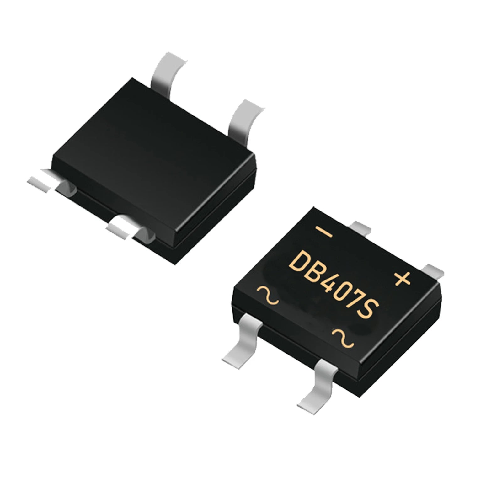 50pcs DB107S DB207S DB307S DB407S Bridge Rectifier SMD Diode 1A 2A 3A 4A 1000V