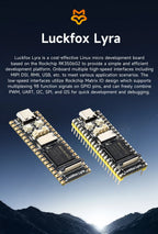Luckfox Lyra RK3506G2 Linux Micro Development Board Integrates Tripe-core ARM Cortex-A7 and ARM Cortex-M0 Processors,128MB DDR3L