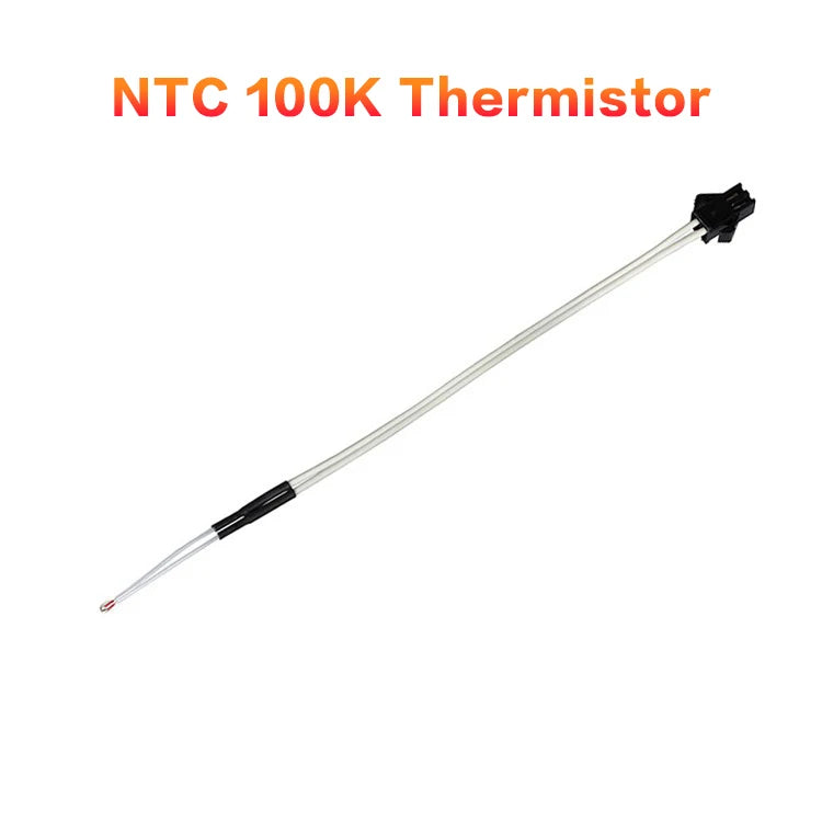 3DSWAY 3D Printer Parts HT-NTC 100K ohm B3950 Thermistor Cartridge Sensor with SM Plug High Temperature for E3D V6 PT100 Hotend