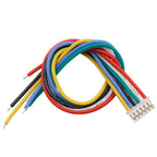 10PC PH 2.0mm 2/3/4/5/6P Terminal Wire Micro 10/20/30cm 3239 22AWG Silicon High Temp Male Plug Cable 2-core Tinned Connector