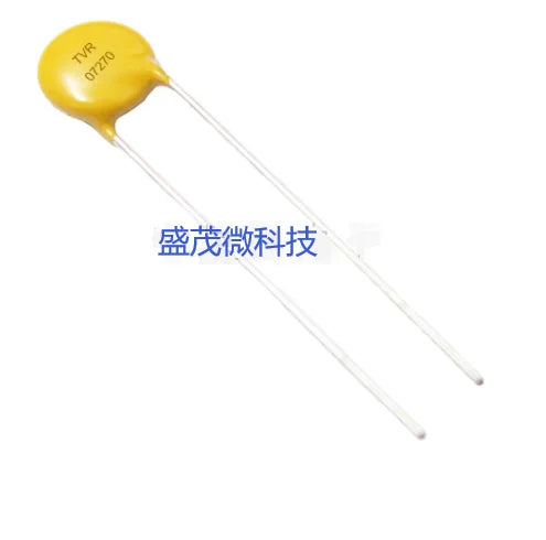 10pcs Varistors TVR07270/271/390/431/471/561/681/751KSY 7MM piezoresistor 7D270/271/390/431/471/561/681/751