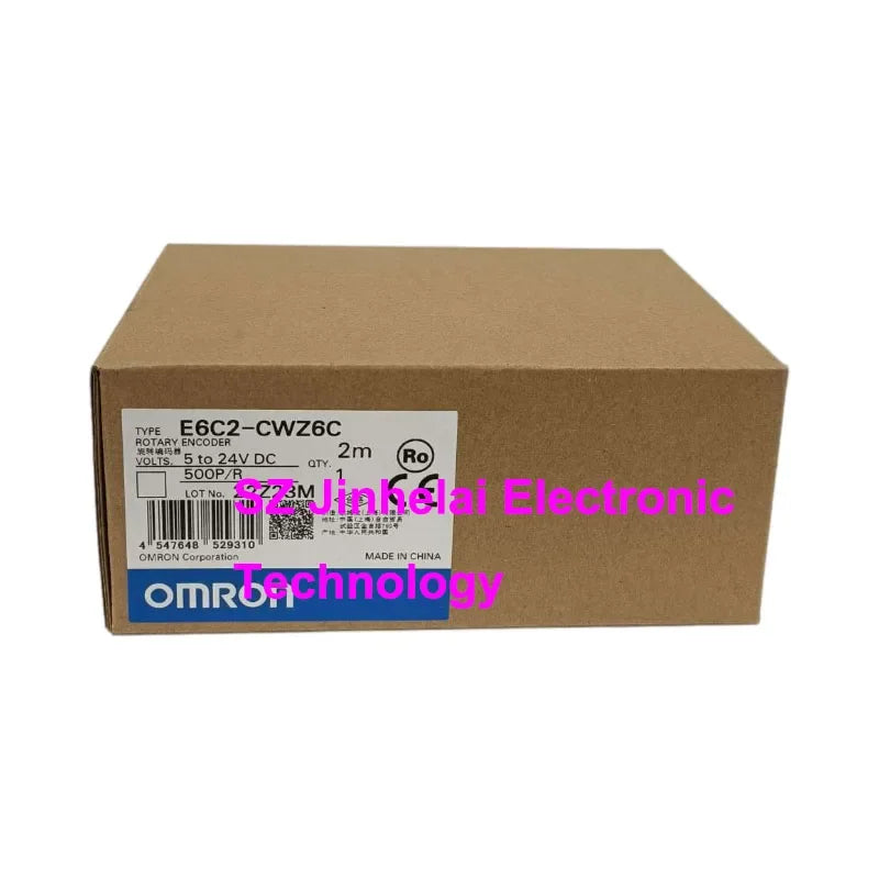 Omron E6B2-CWZ6C E6C2-CWZ6C 100 200 360 500 600 1000 1024 2000P/R New and Original Rotary Encoder 2M 5-24VDC