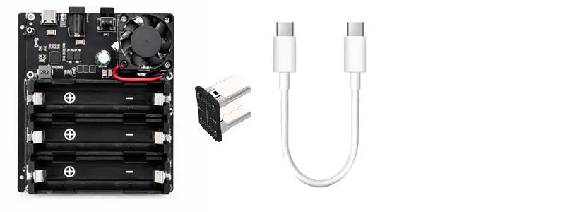 Raspberry Pi 5 / 4B UPS With PD Trigger Activation Uninterruptible Power Bank Supply 5V/5A 25W Also For Phone/Mini Computer PC