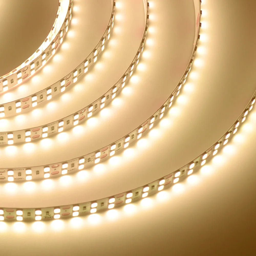 5mm 8mm Led Strip Light RA98 10mm PCB 2700K 3000K 3500K 4000K 5000K 6000K 5m 10m 24V 2835 120 240 LEDs Flexible Tape Lighting